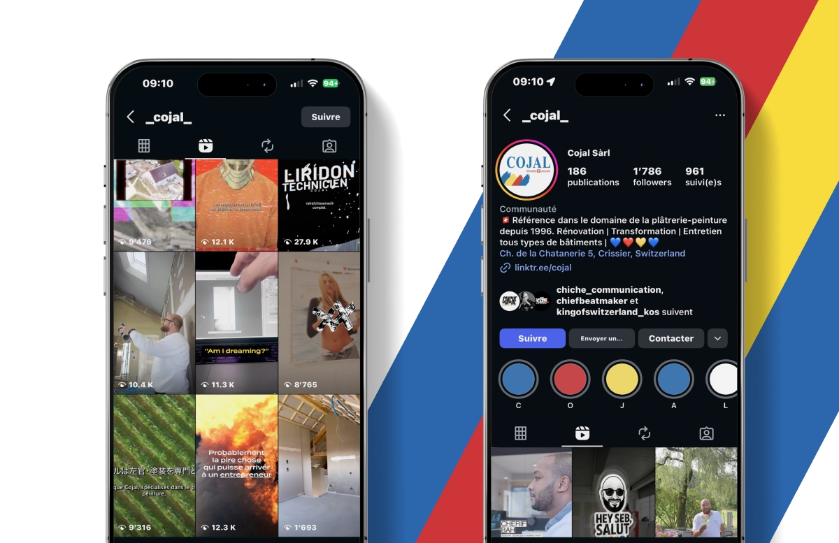 Visuel instagram Cojal - Chiche communication